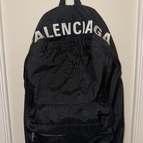 Balenciaga Wheel Logo Backpack main image 5